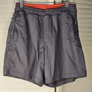 Birddogs Mens Gray Boom For Your Boomstick Lined Shorts Swim Trunks Large